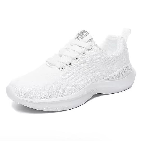 Arvany Stride Knit – Pure White